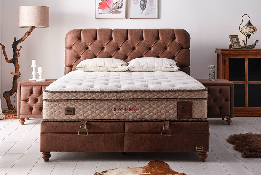 Матрак с регулируема твърдост «Comfizone» с покет пружинна система, 33 см