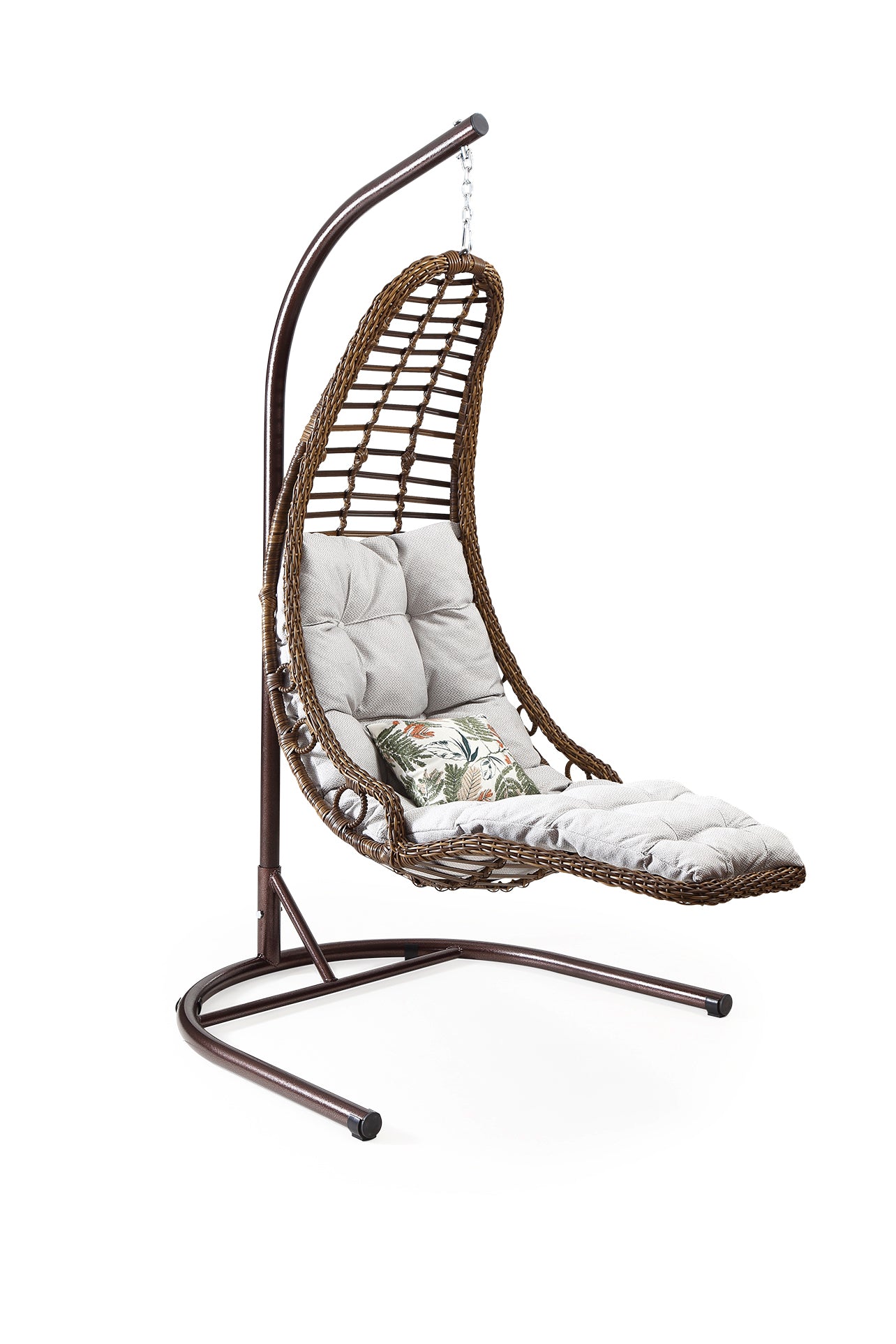 Градинска люлка «Bodrum Single» с ръчна оплетка Wintech