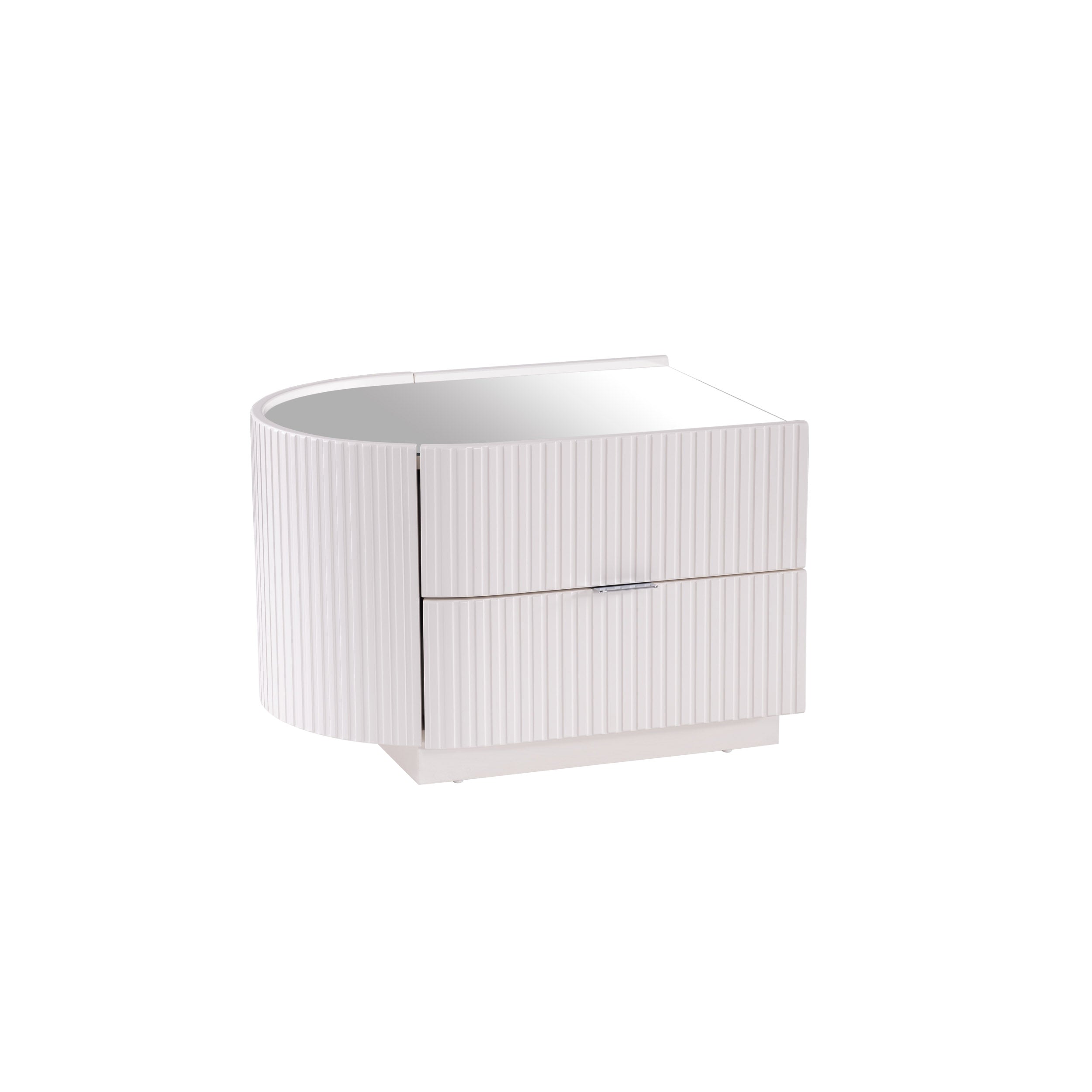 Нощно шкафче «Dio» + две чекмеджета, размер 70х47х54см