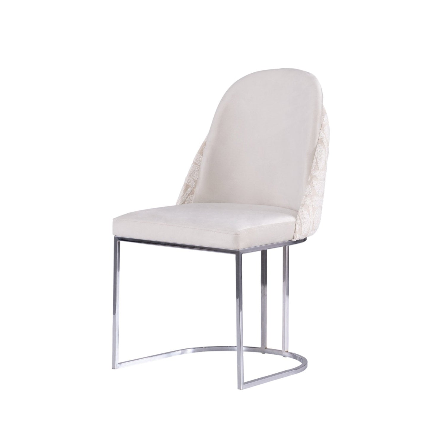 Трапезен стол «Dio Metal» с тапицерия, 10+ вида дамаски