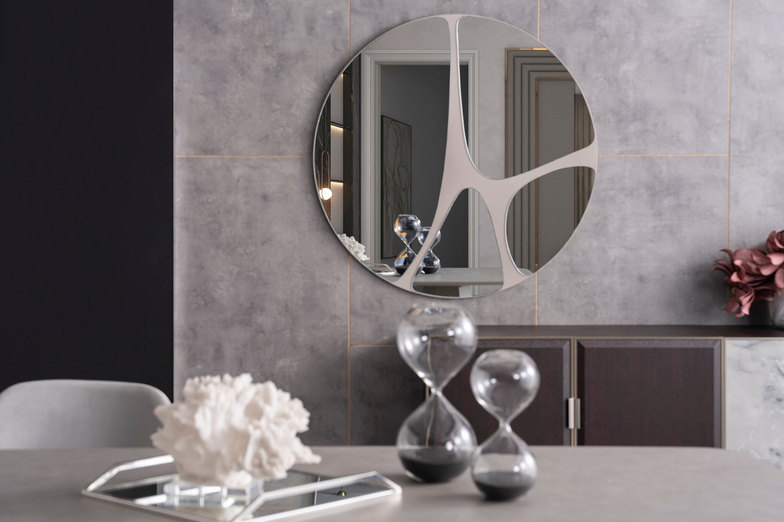 Огледало за бюфет «Puzzle» с размер 104х104х2см