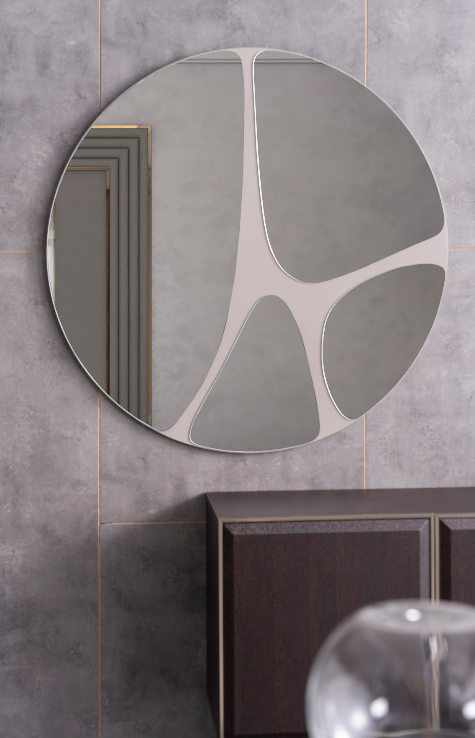 Огледало за бюфет «Puzzle» с размер 104х104х2см