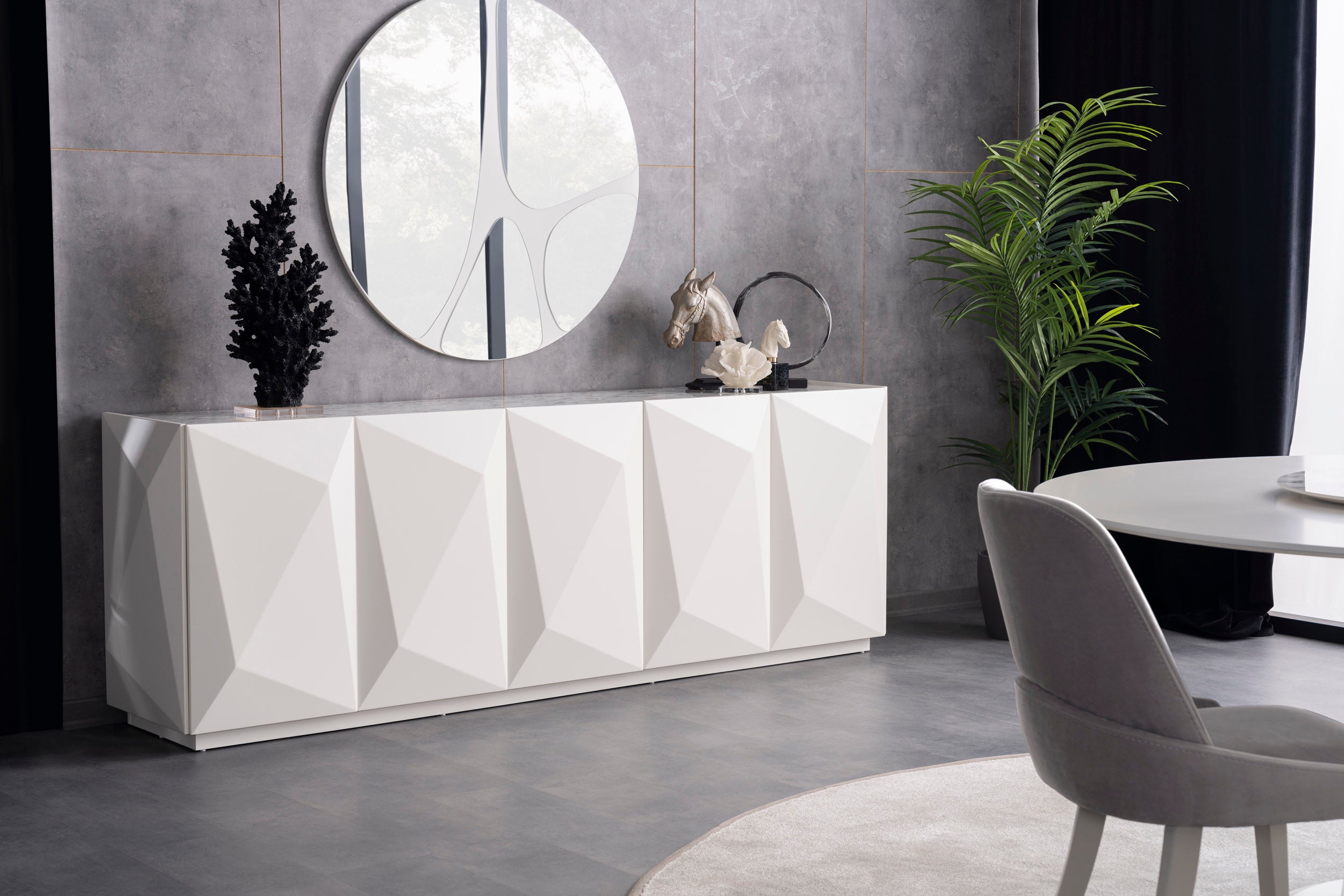 Огледало за бюфет «Carisma» с размер 104х104х2см