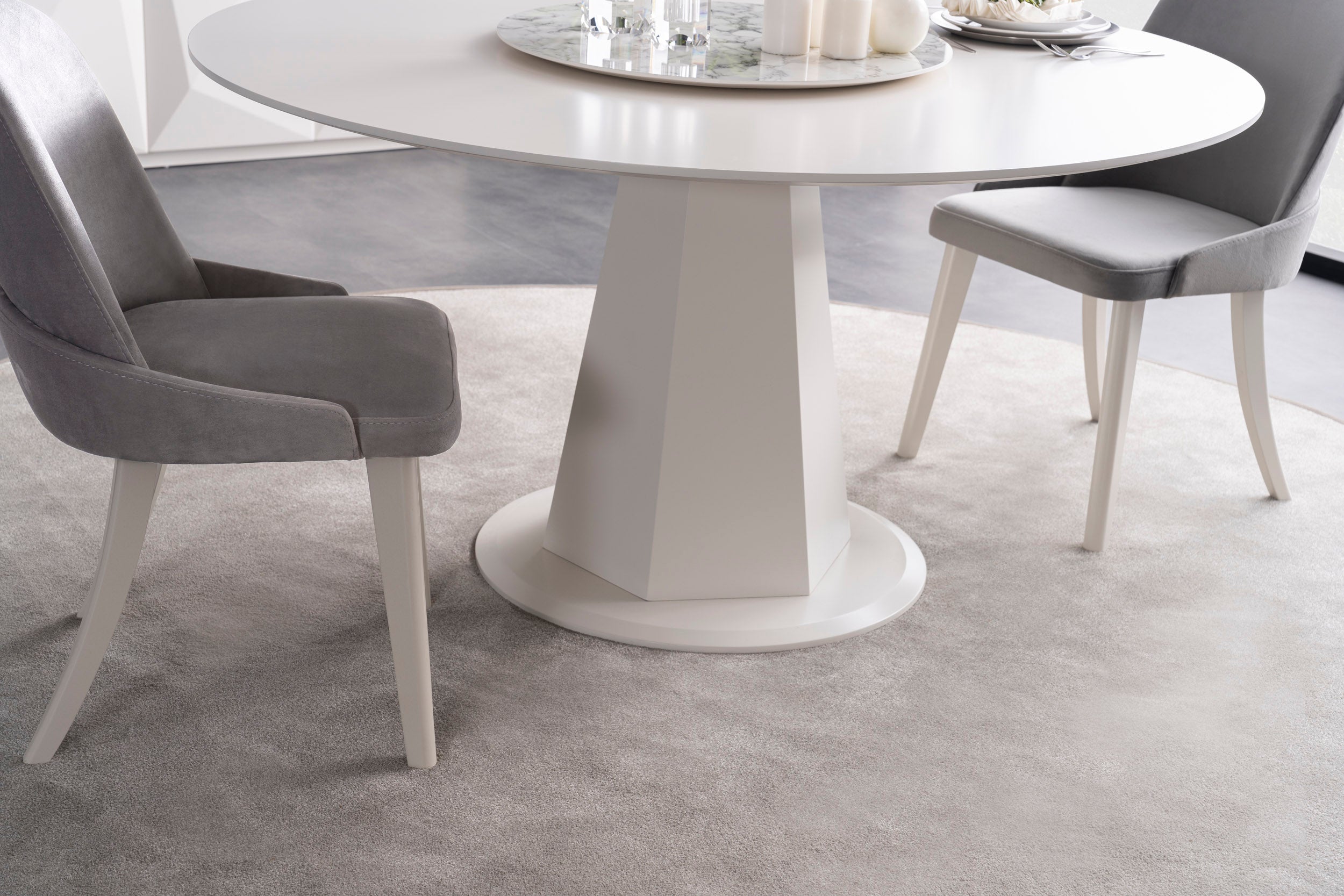 Трапезен стол «New Puzzle» с тапицерия, 10+ вида дамаски