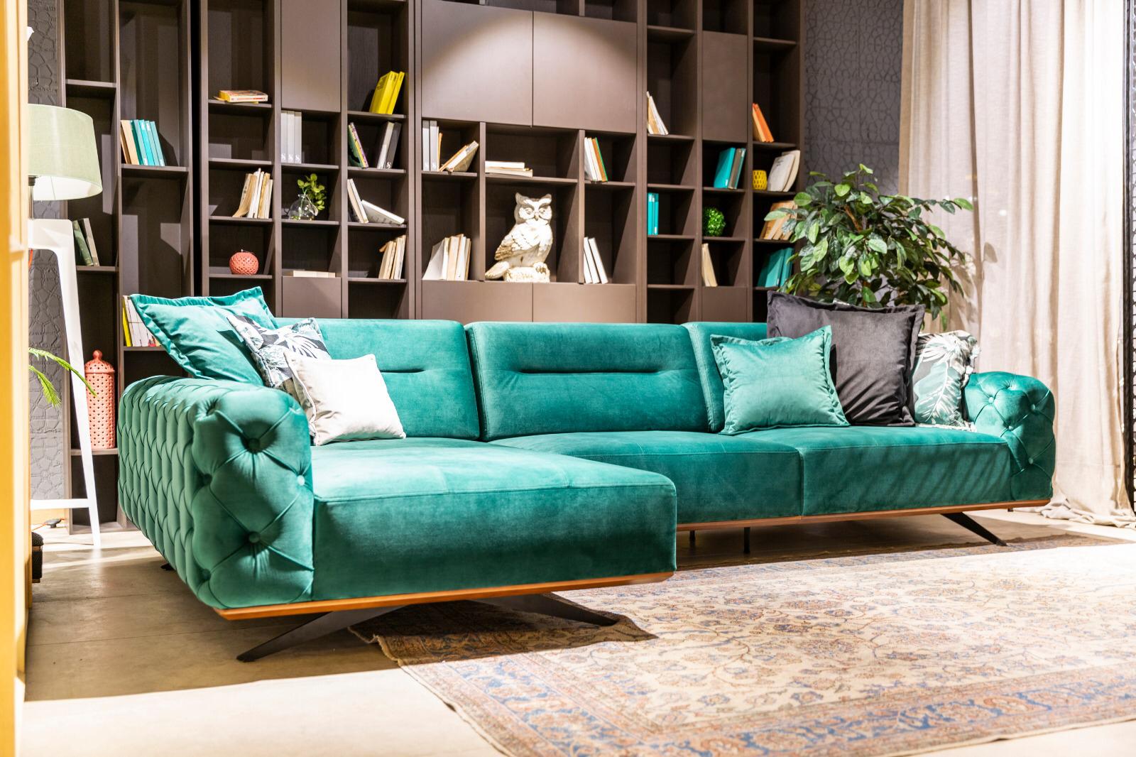 Ъглов диван Saloni Mobilya Gallardo (6916263280836)