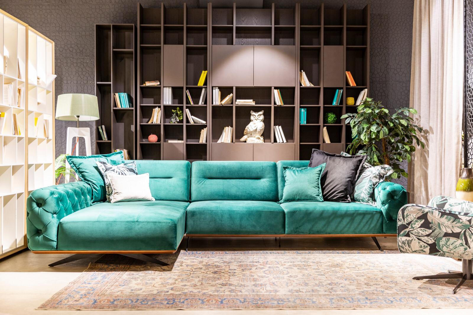 Ъглов диван Saloni Mobilya Gallardo (6916263280836)