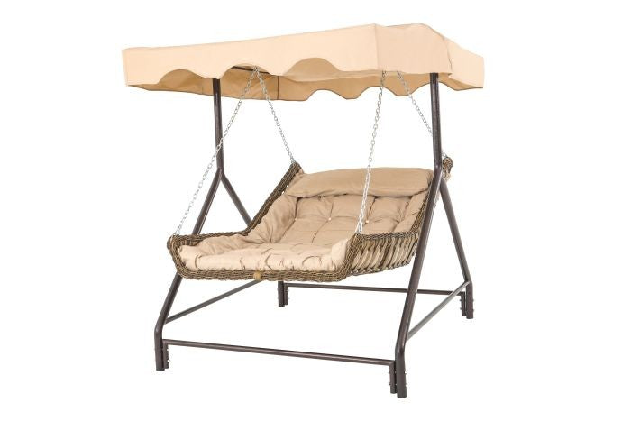 Градинска люлка «Bed Tenteli» с ръчна оплетка Wintech