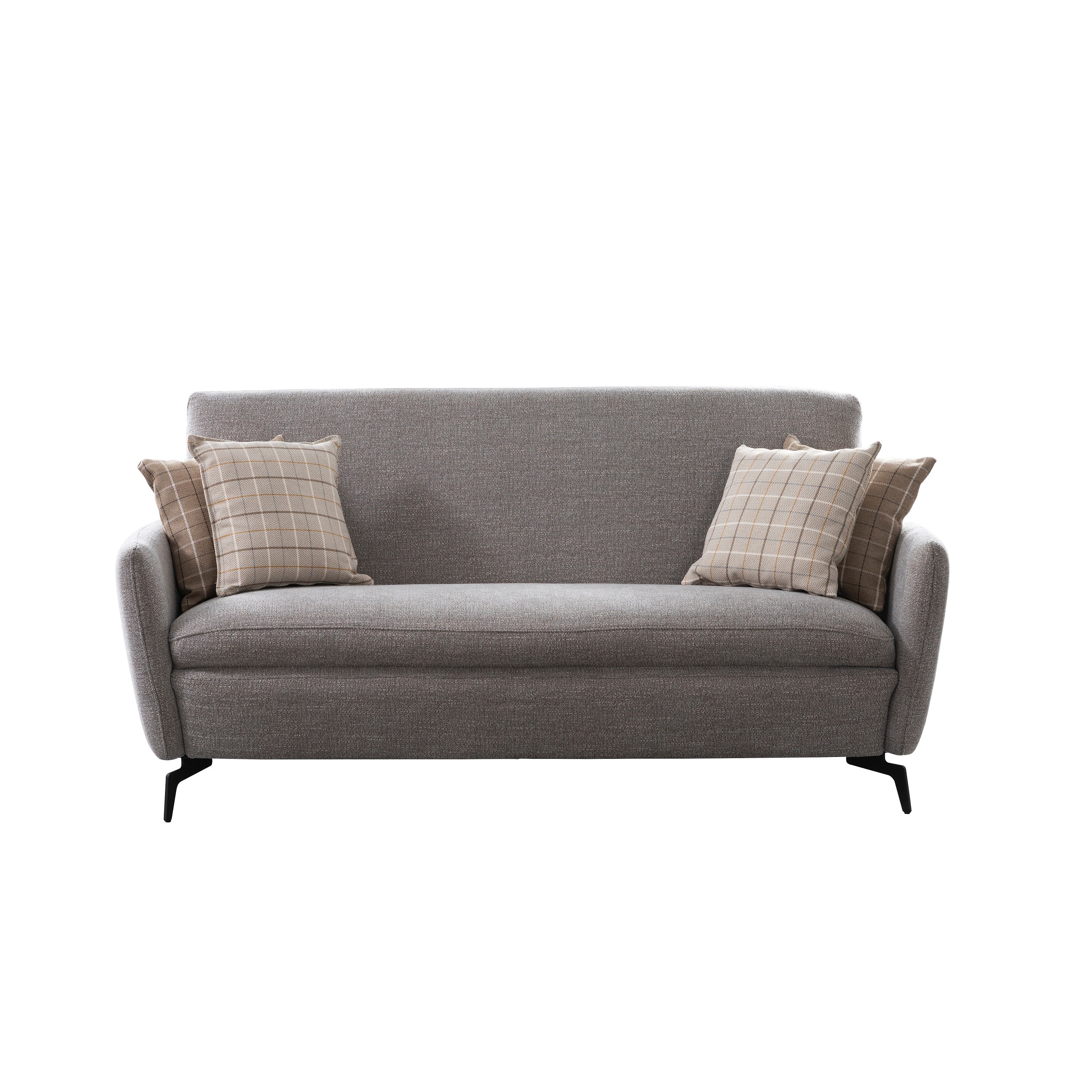 Триместен диван «Kugu» + 2 декоративни възглавници, ширина 205см