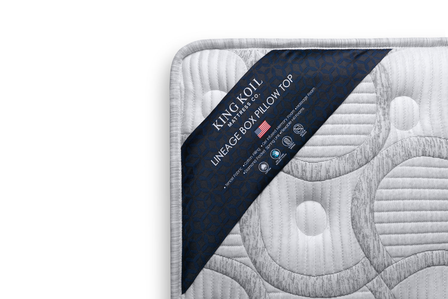 Матрак King Koil Lineage Europillow Top