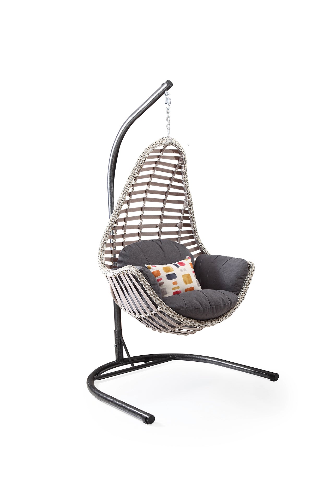 Градинска люлка «Milas Single» с ръчна оплетка Wintech