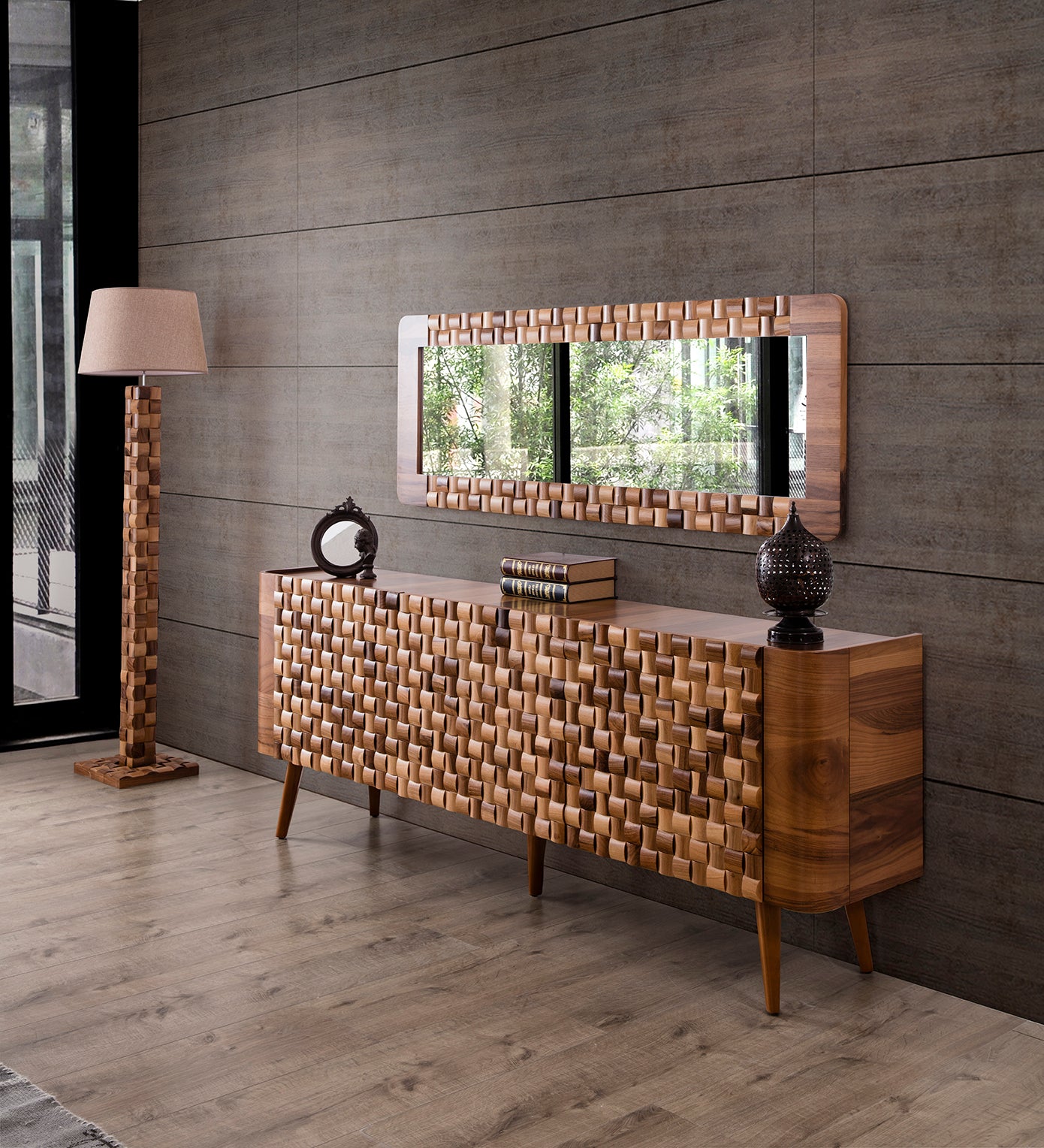 Бюфет с огледало Be Model MK 109 (6657117126852)