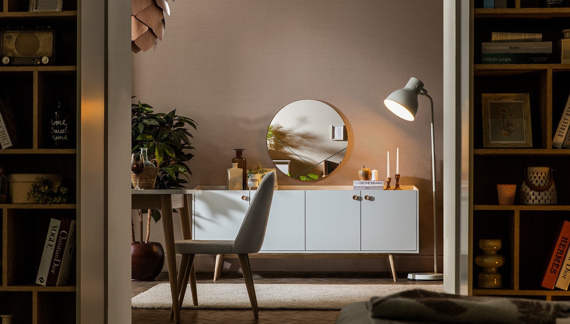 Огледало за бюфет «Bohem» с размер 77х77х2см