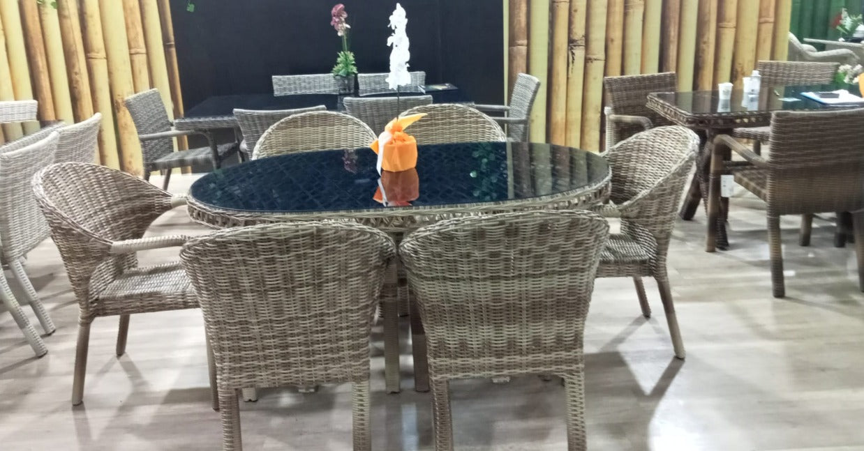 Градински сет «Armada» с ръчна оплетка Wintech