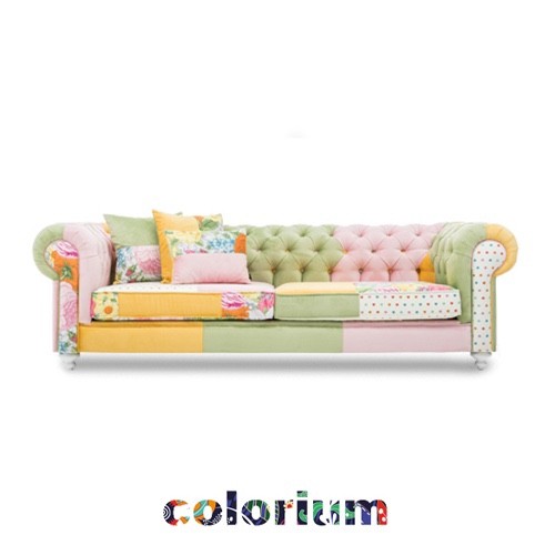 Триместен диван Saloni Mobilya Aspendos Happy Colorium (6668307071172)