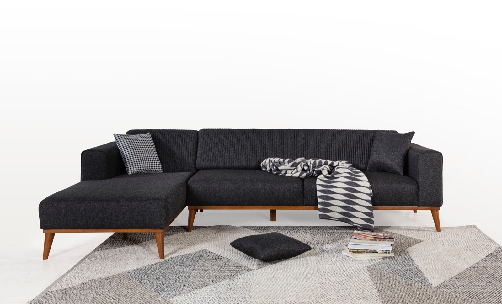 Ъглов диван Sofatolia Asya (6656905969860)