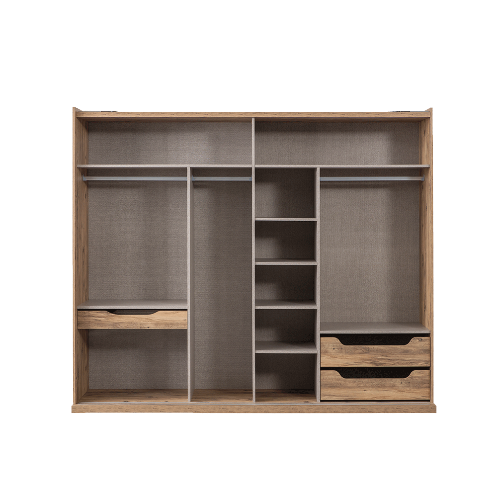 Гардероб с плъзгащи се врати Gala Mobilya Loft (6589173203140)