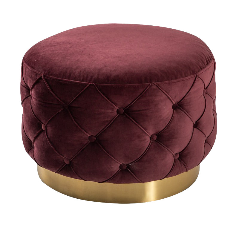 Табуретка Saloni Mobilya Chelsea Middle с капитонаж (6654290428100)