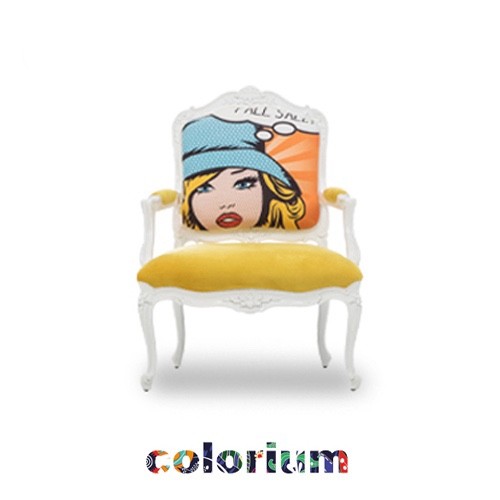 Кресло Saloni Mobilya Efes Isabella Colorium (6665741893828)