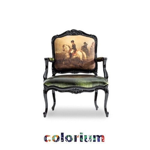 Кресло Saloni Mobilya Efes Napolion Colorium (6665743237316)