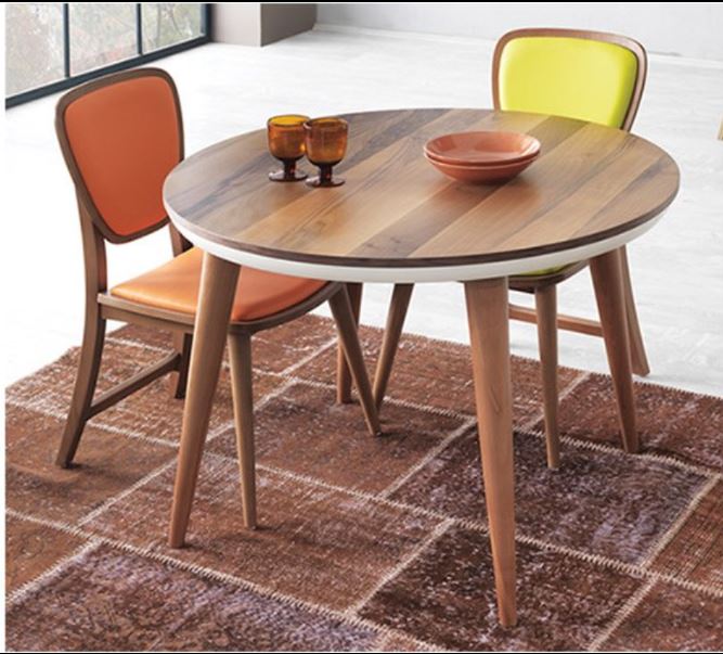 Трапезна маса «Erato Round» с размер 104х76х104см