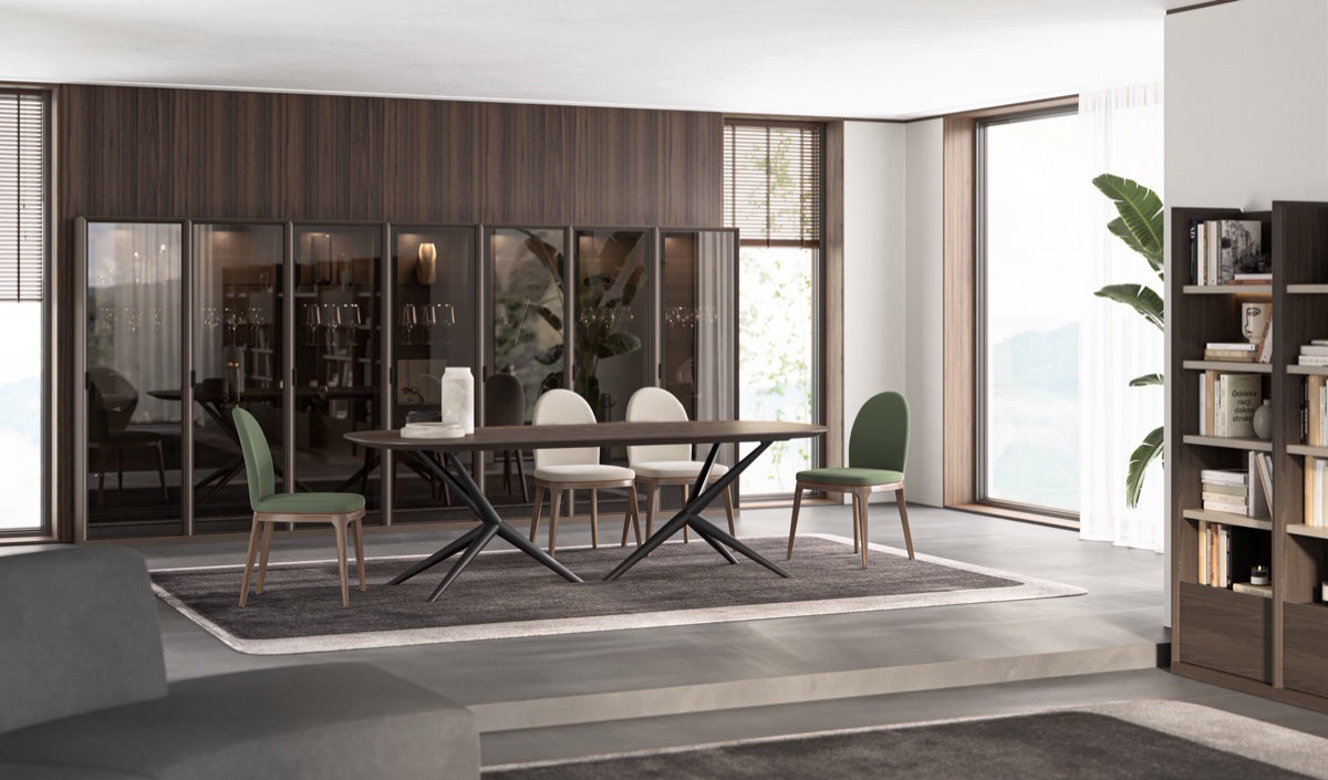 Трапезна маса «Luis» с естествен фурнир