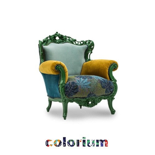 Кресло Saloni Picasso Amazon Colorium (6696665546948)