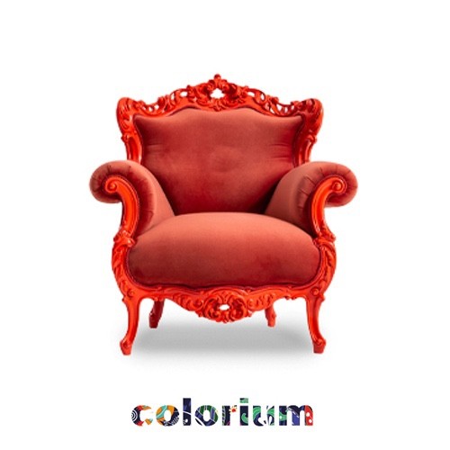 Кресло Saloni Mobilya Picasso Poopy Colorium (6696692121796)