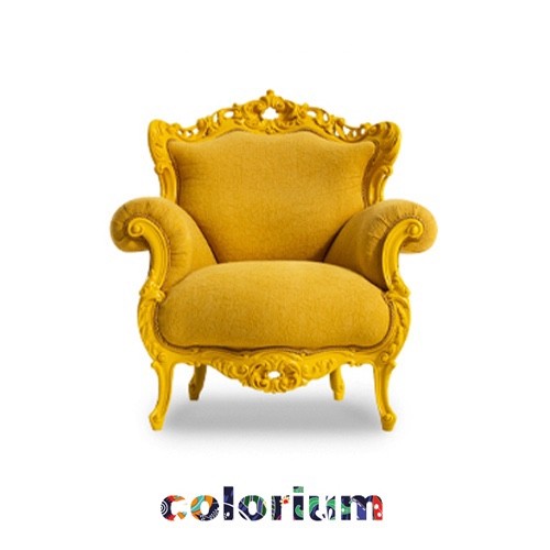 Кресло Saloni Mobilya Picasso Sun Colorium (6696691007684)
