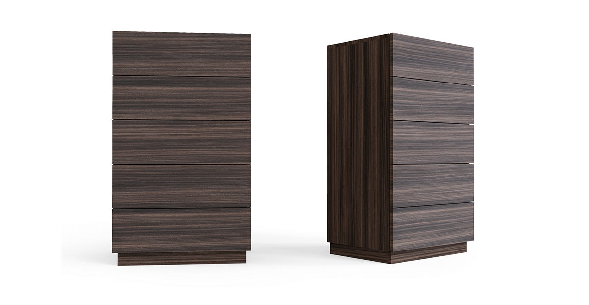 Скрин «Roma» с пет чекмеджета, размер 60х102х42см