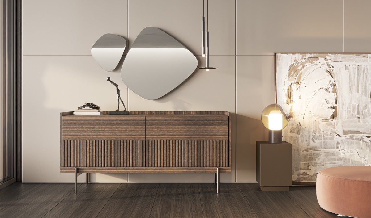 Комплект огледала за скрин «Roma» с размер 37х39х2см и 78х83х2см