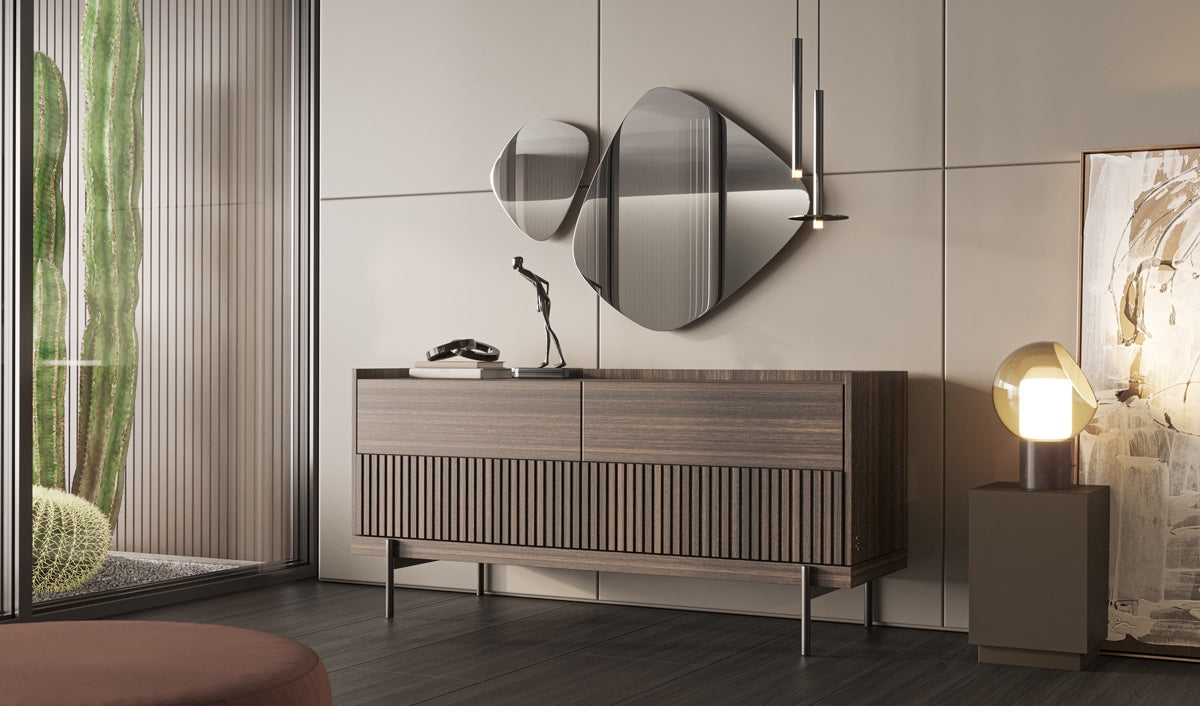 Скрин «Roma» с четири чекмеджета, размер 140х73х50см