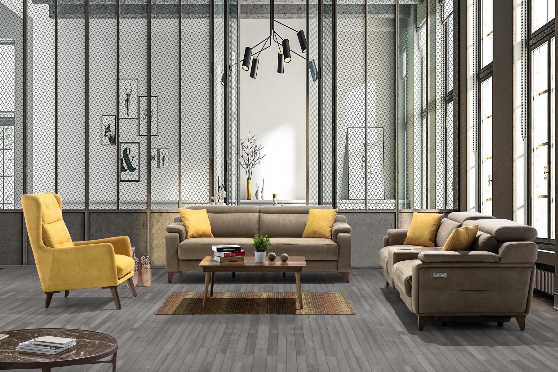 Триместен диван Seyran Malta Wood (6633325920452)