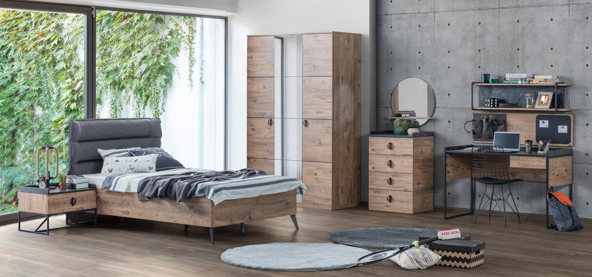 Младежка стая Gala Mobilya Loft