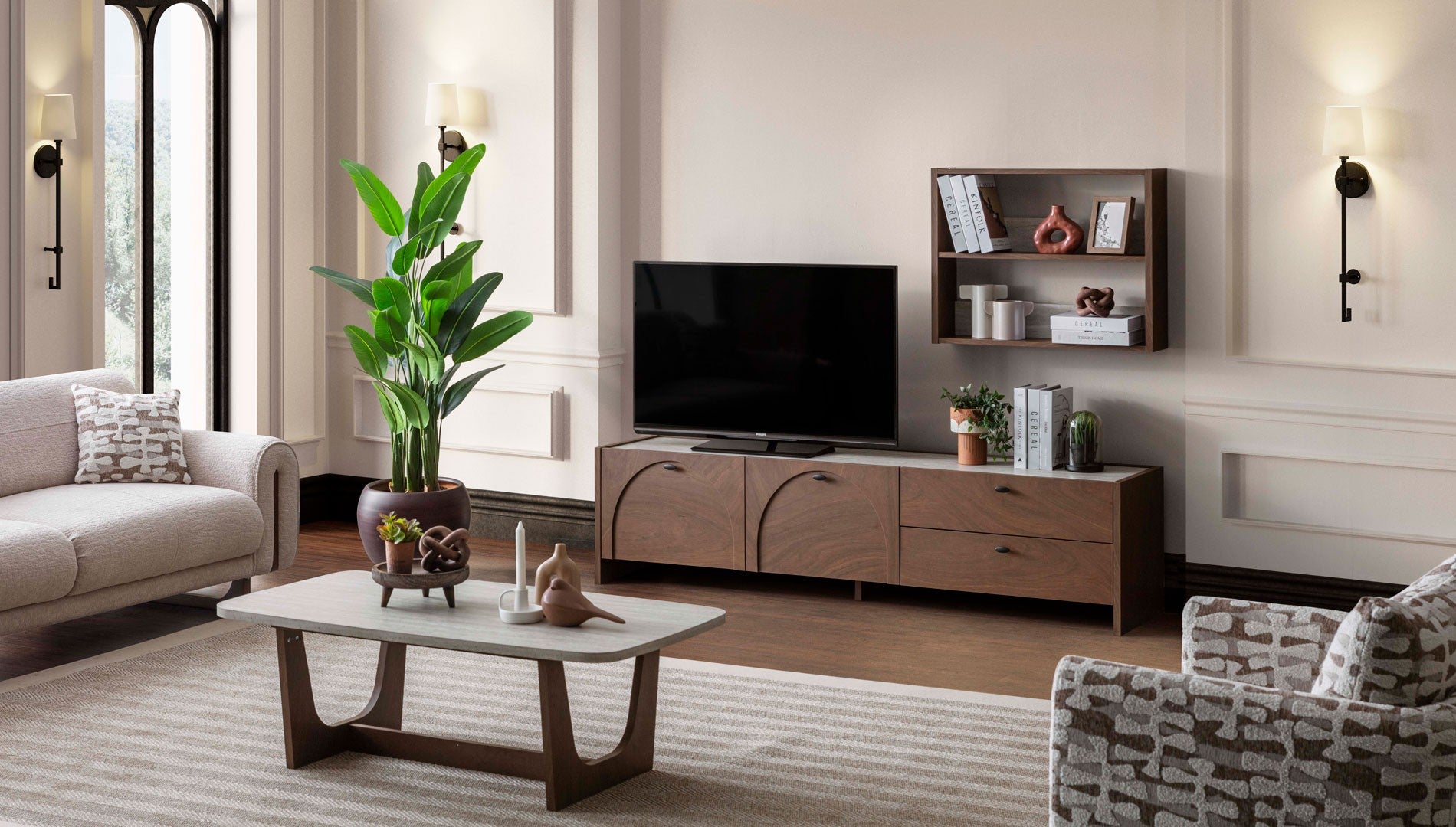 TV секция Malaga