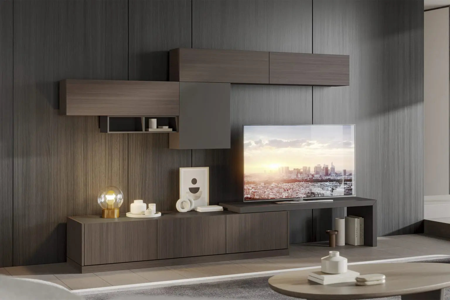 TV секция Saloni Mobilya Barcelona