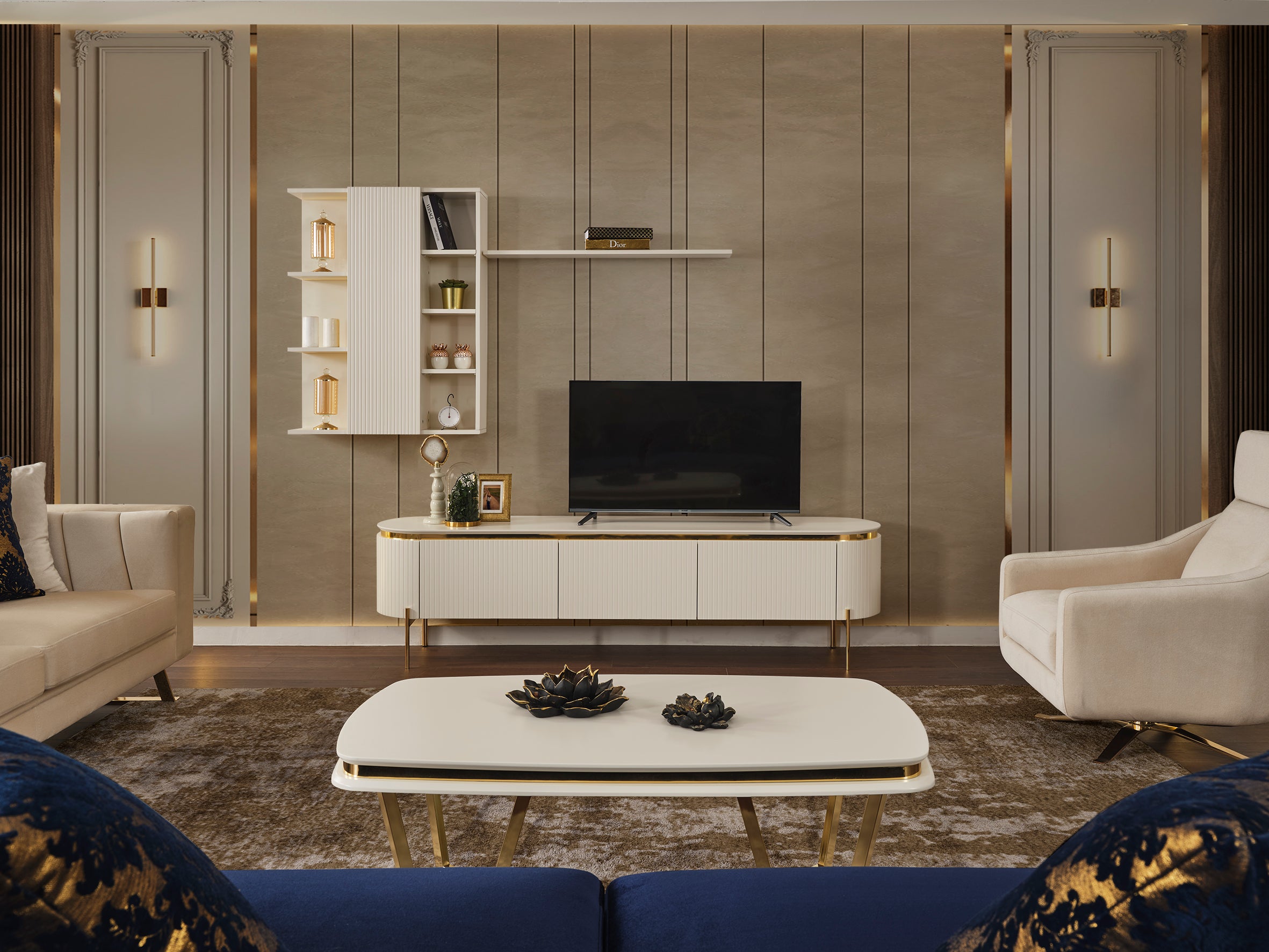 TV секция Tesla Luxury