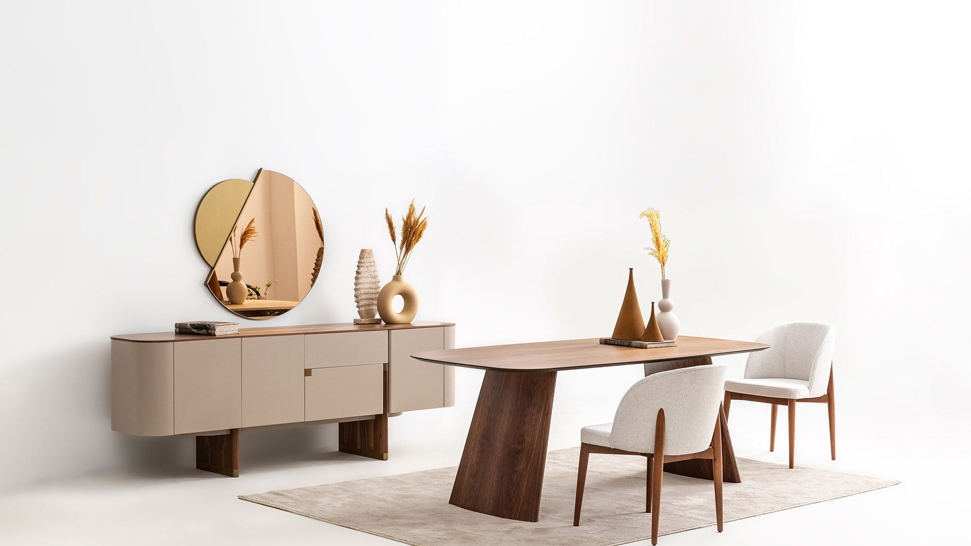 Трапезария Delta Bej Walnut