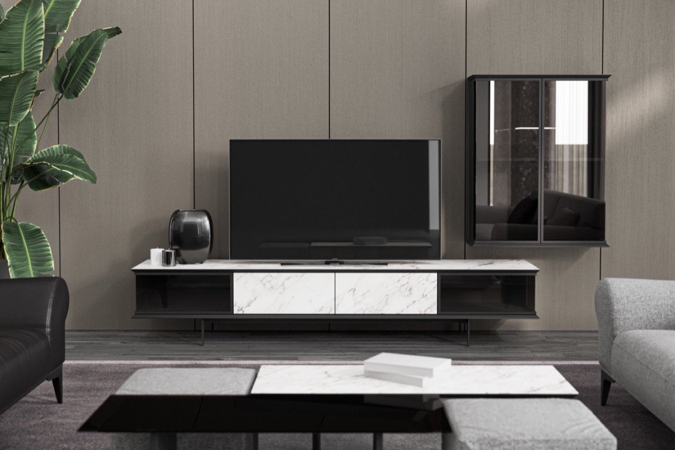 TV секция Saloni Mobilya Como