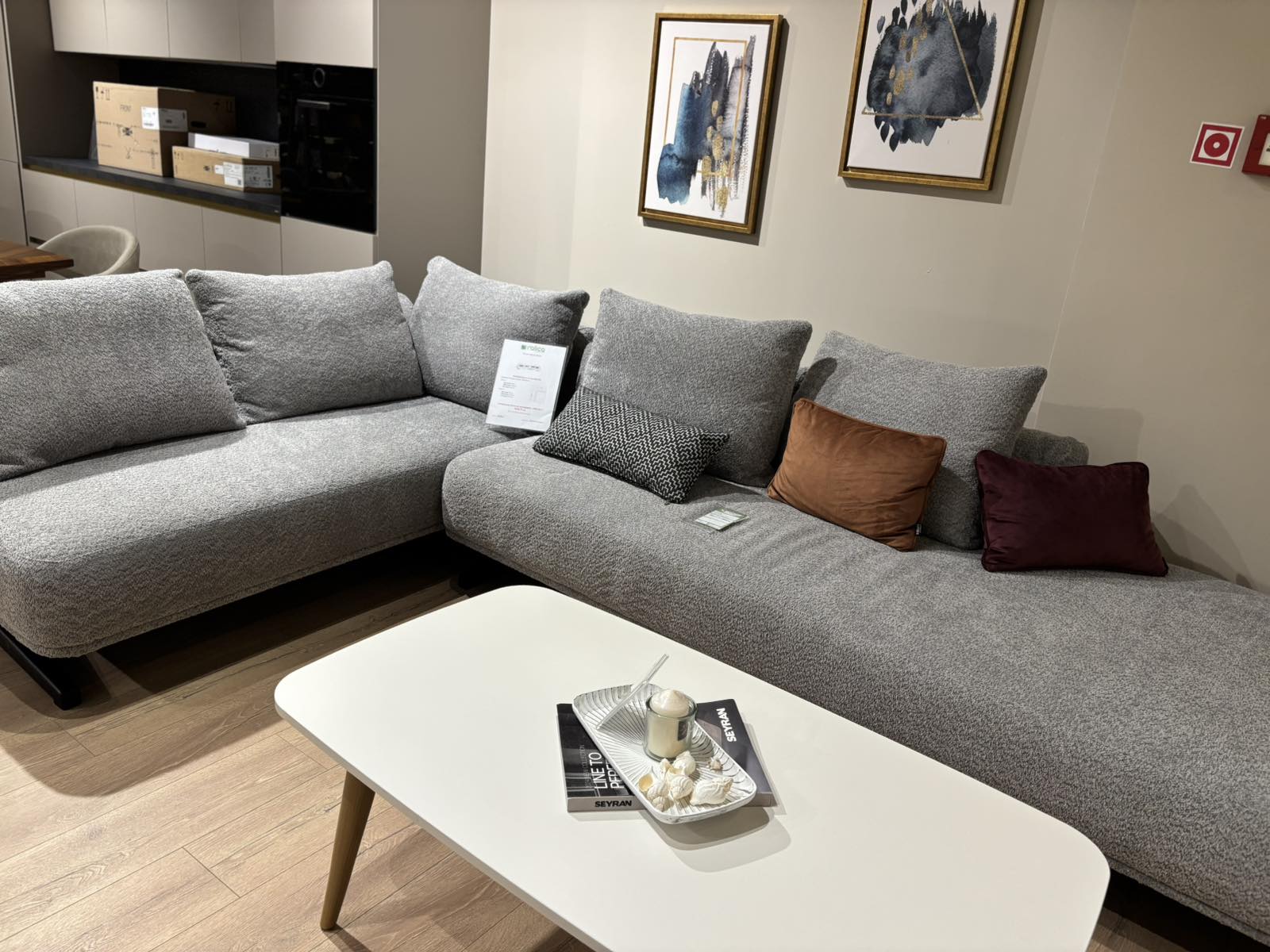 Ъглов диван Ruya - Аутлет