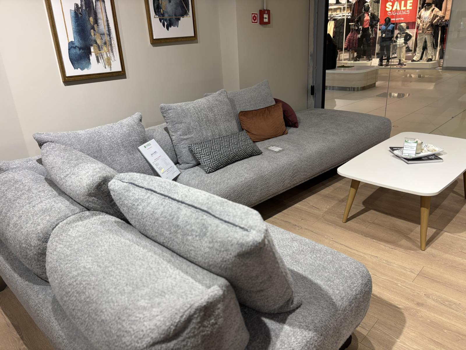 Ъглов диван Ruya - Аутлет