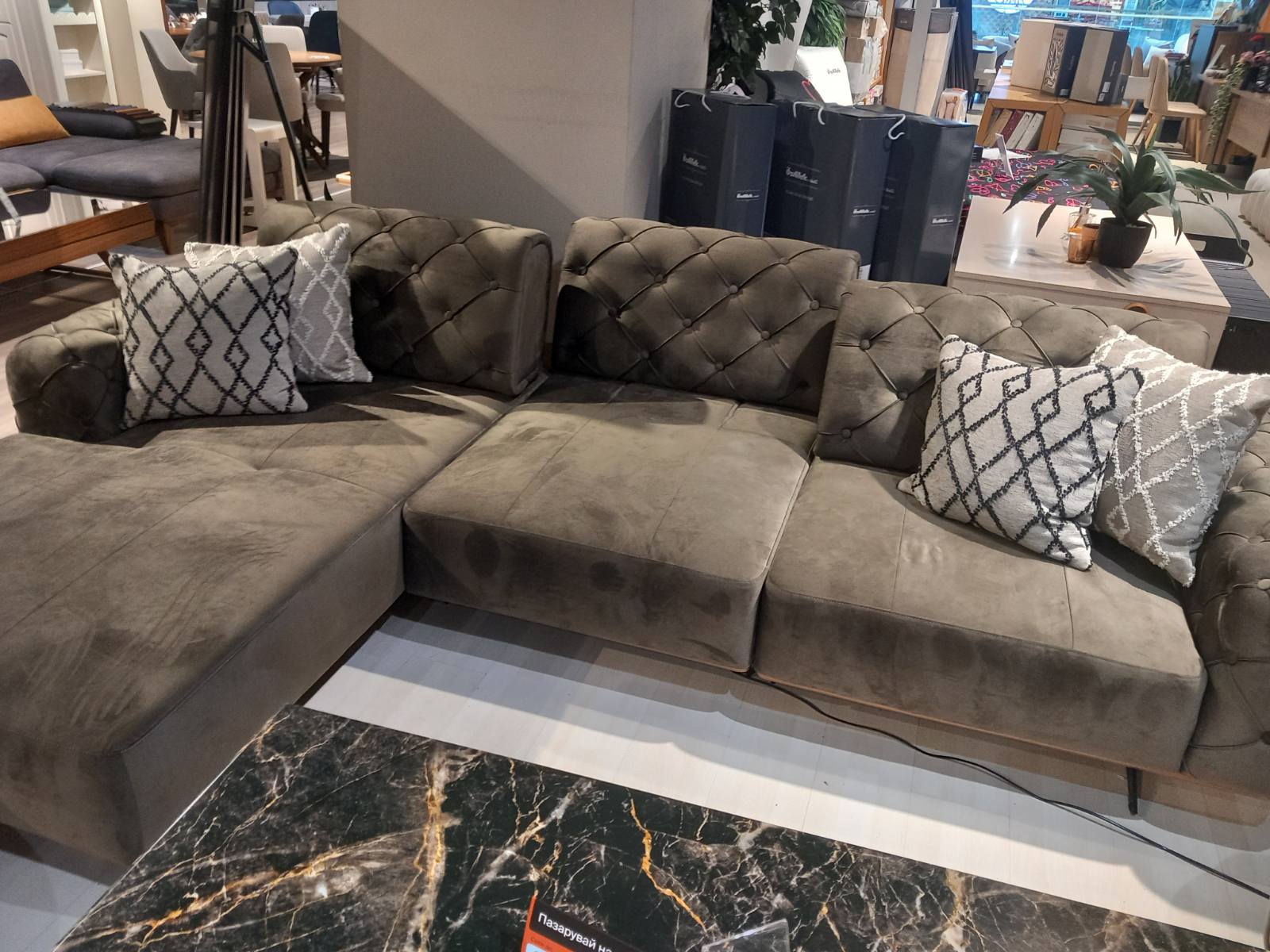 Ъглов диван Dallas - Аутлет