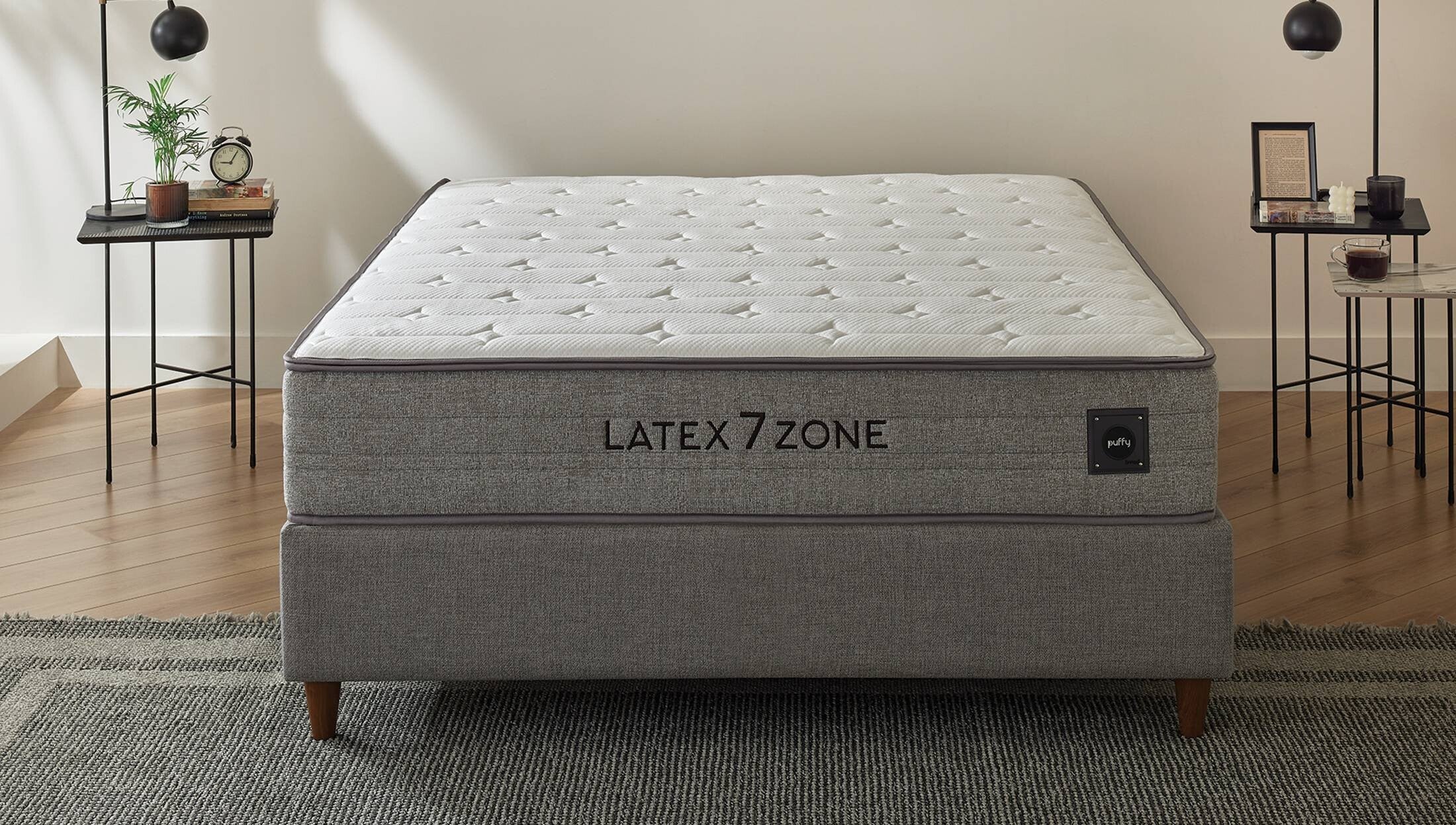 Матрак «Latex 7 Zone» + свалящ се калъф, с покет пружинна система, 32 см