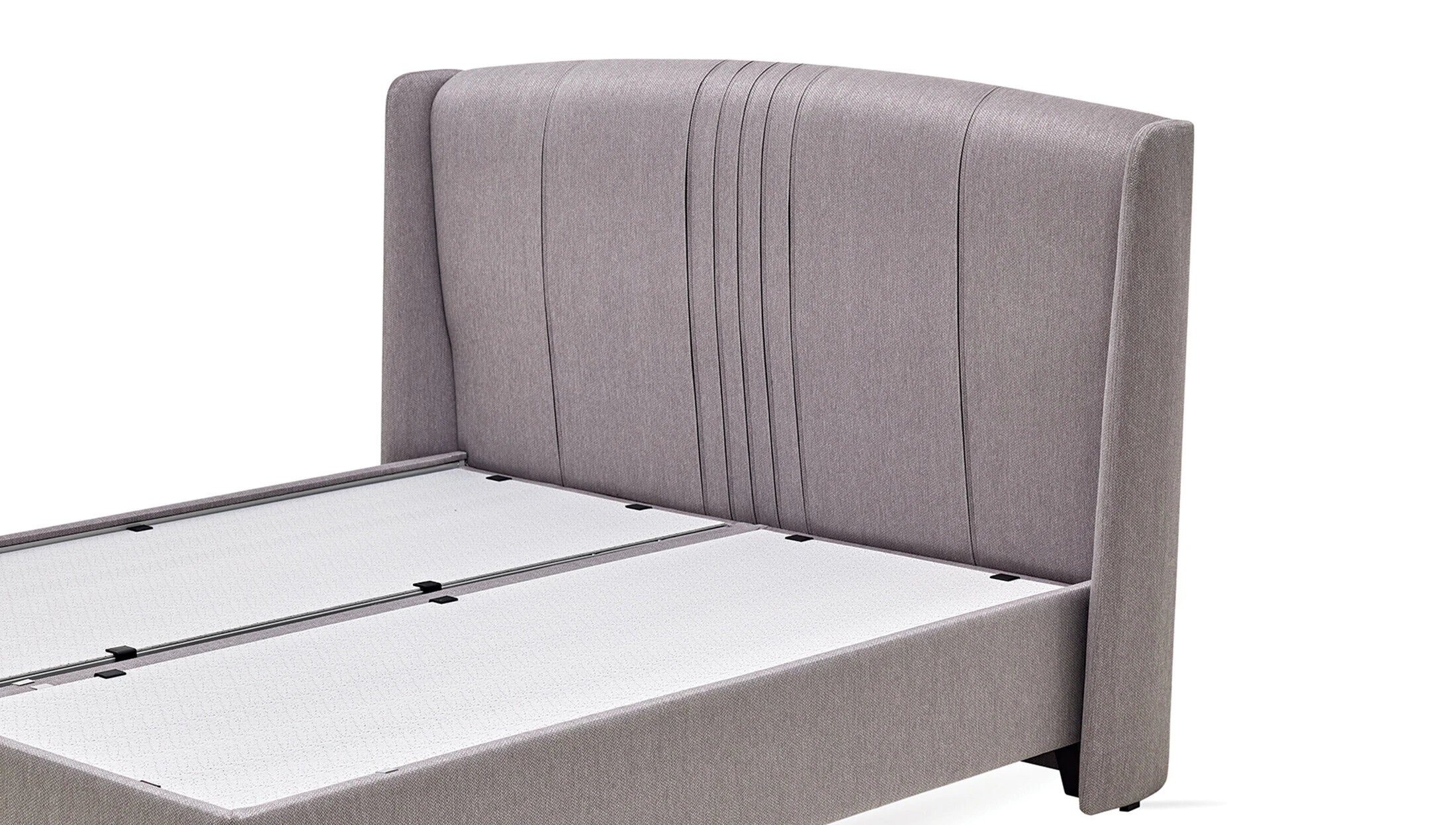 Тапицирано легло «Self Comfort» + Матрак и табла - с място за съхранение, матрак с технология Biocrystal