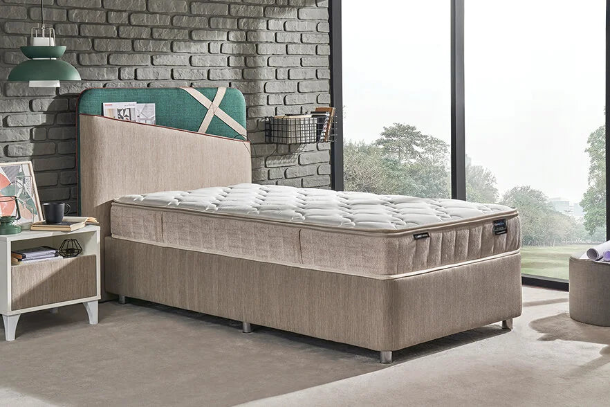 Тапицирана табла за легло «Lupo»