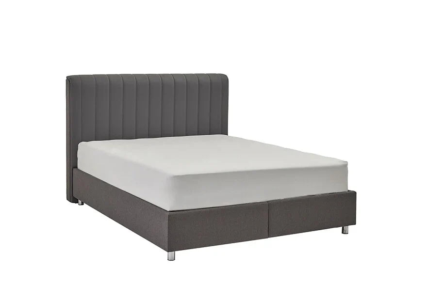 Тапицирана основа за легло «Somni» с място за съхранение, повдигащ механизъм, система за безшумно затваряне