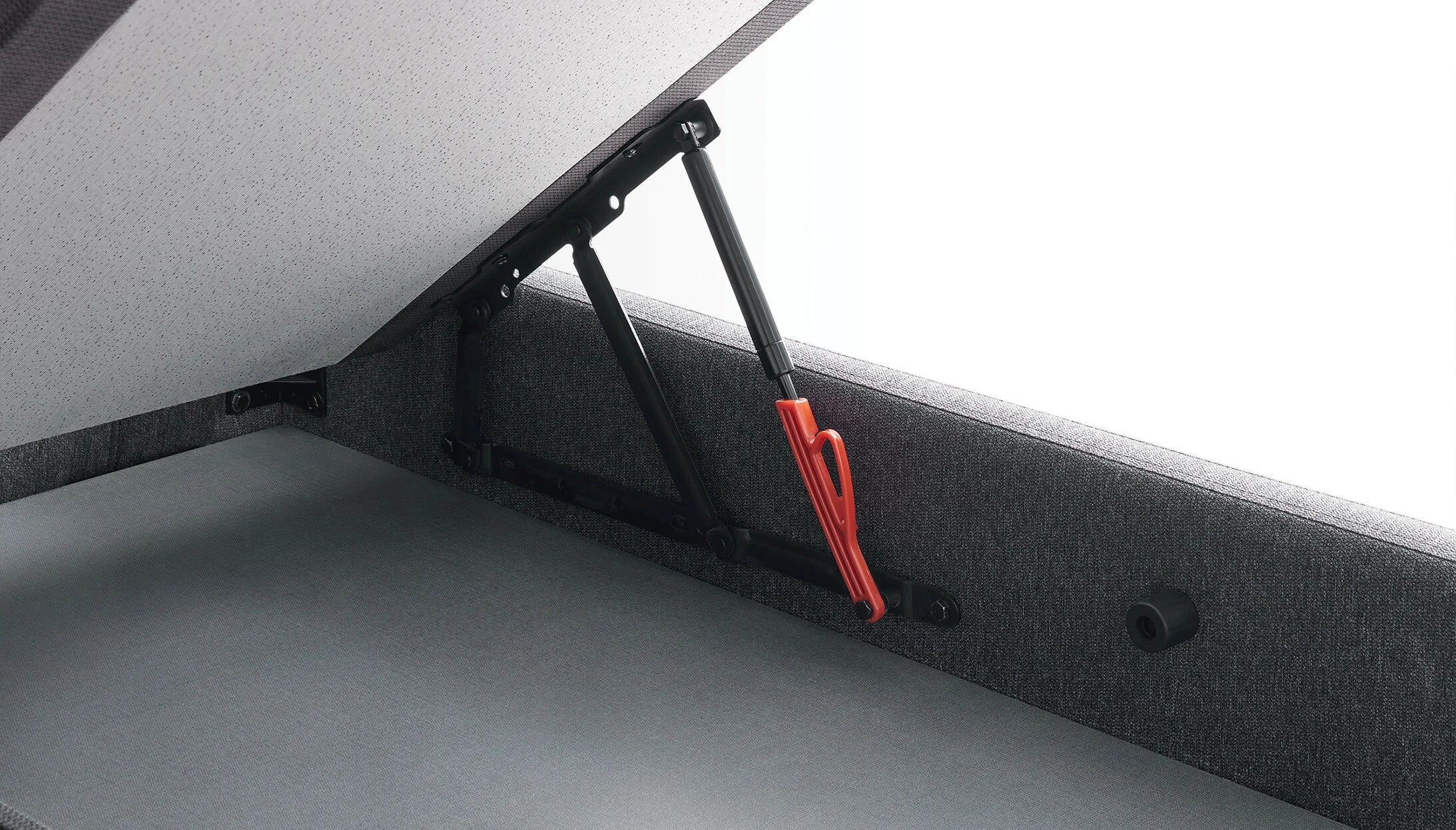 Тапицирано легло «Black Ice» + табла - с място за съхранение, повдигащ механизъм, система за безшумно затваряне