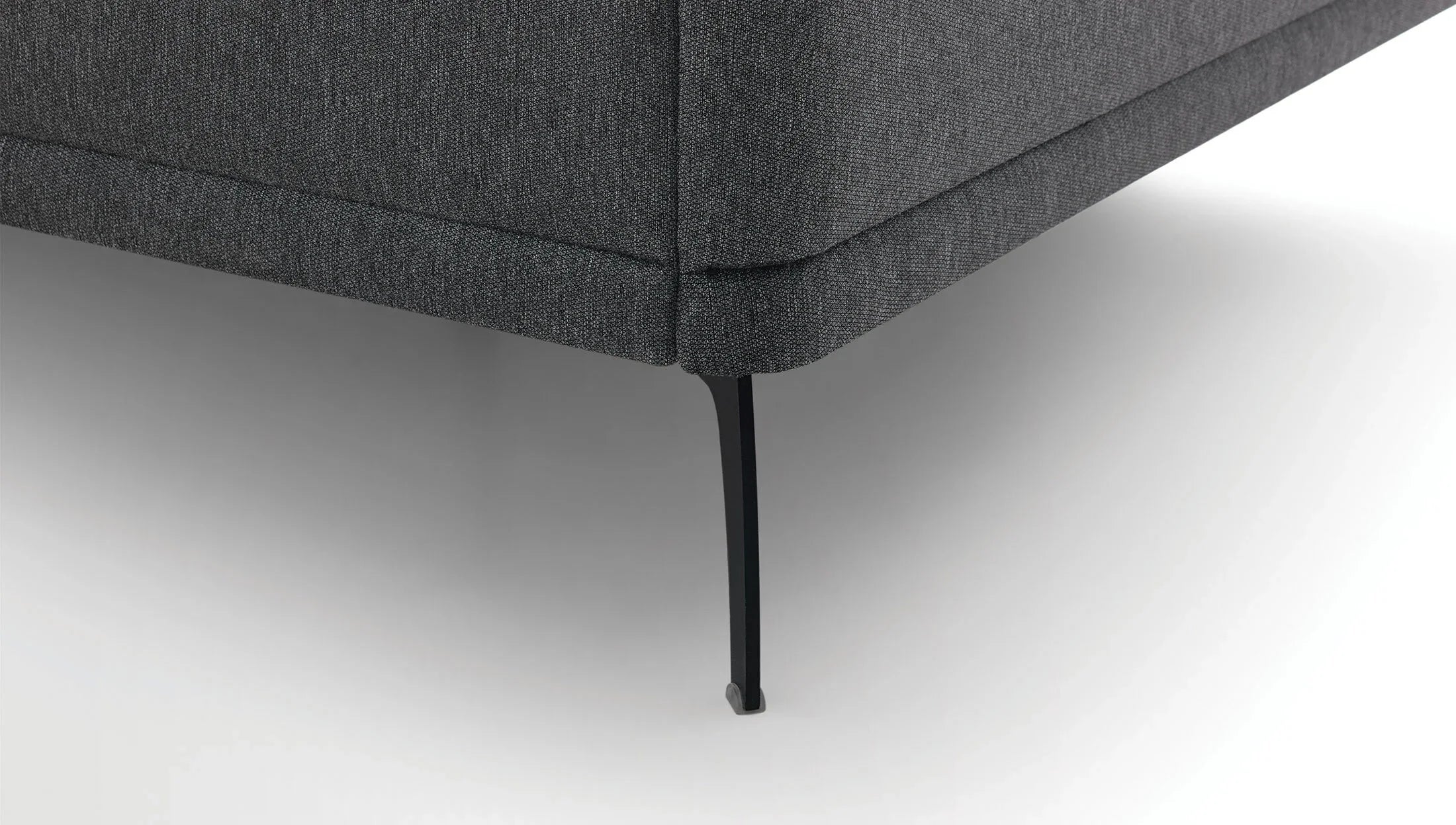 Тапицирана основа за легло «Black Ice» с място за съхранение, повдигащ механизъм, система за безшумно затваряне