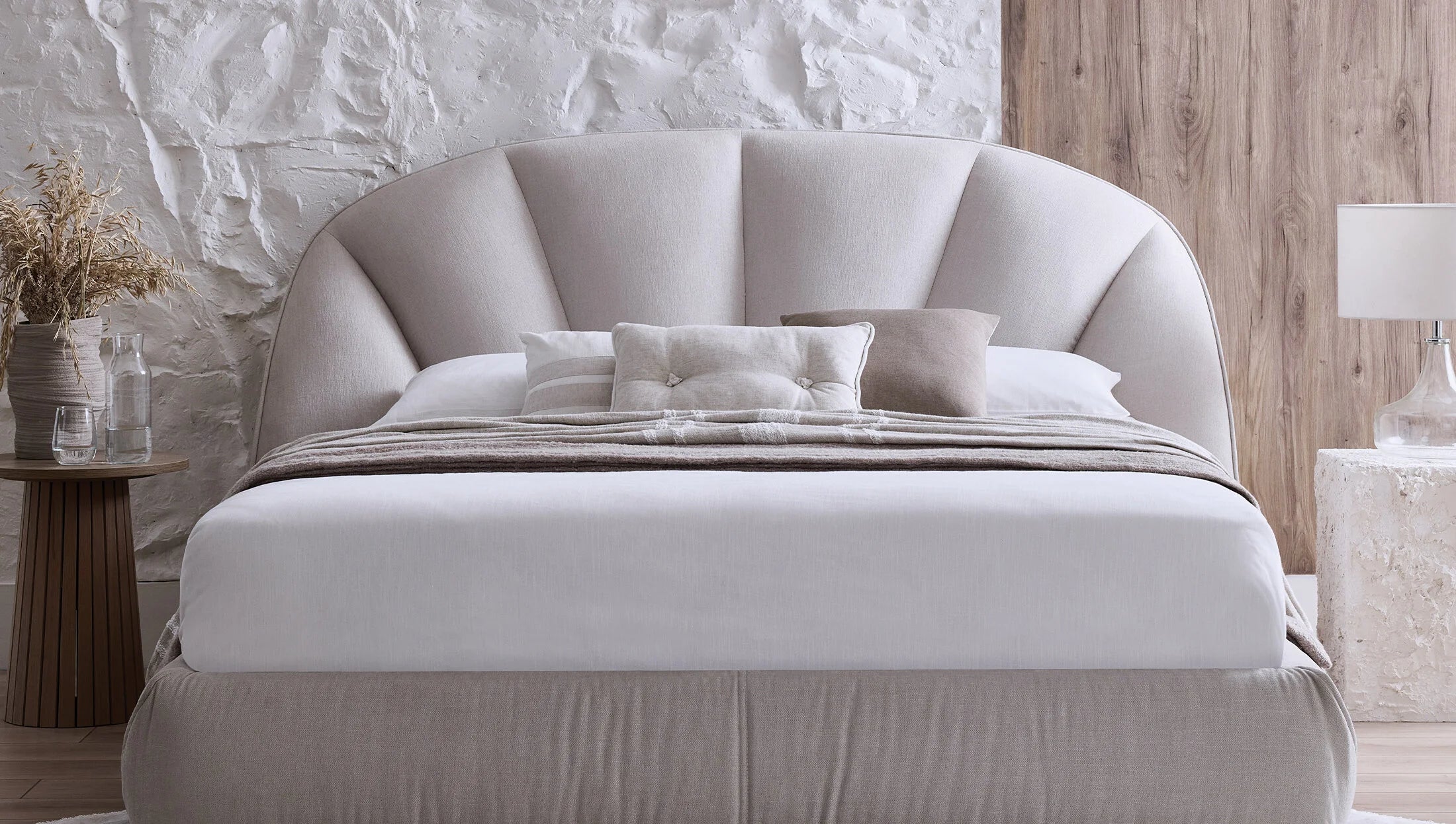 Тапицирана табла за легло «Natura Rest»