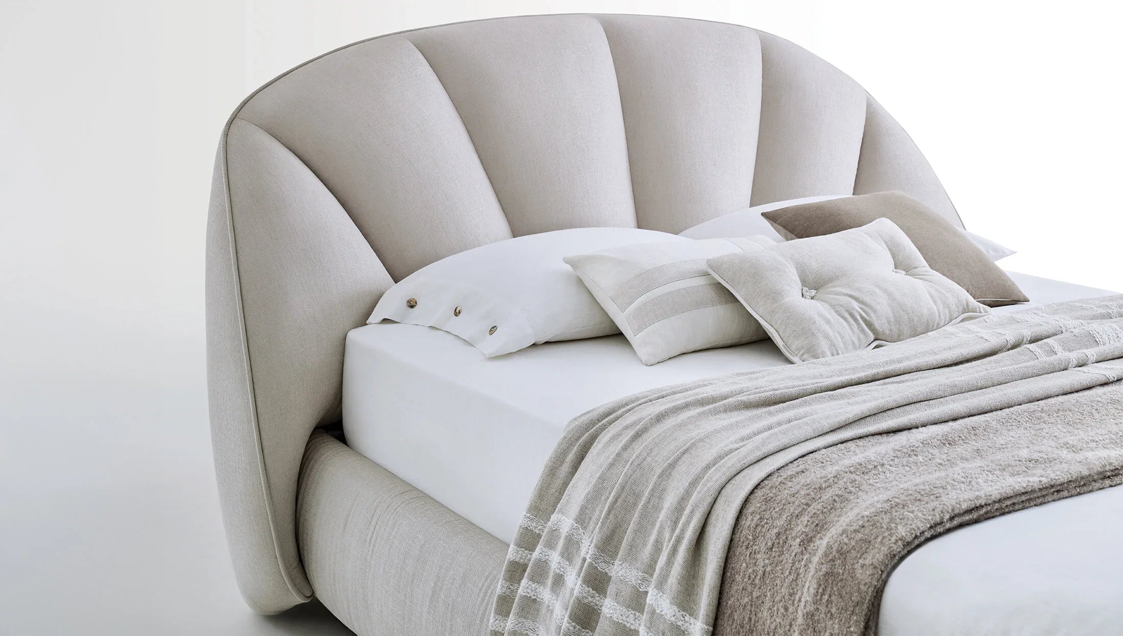 Тапицирана табла за легло «Natura Rest»