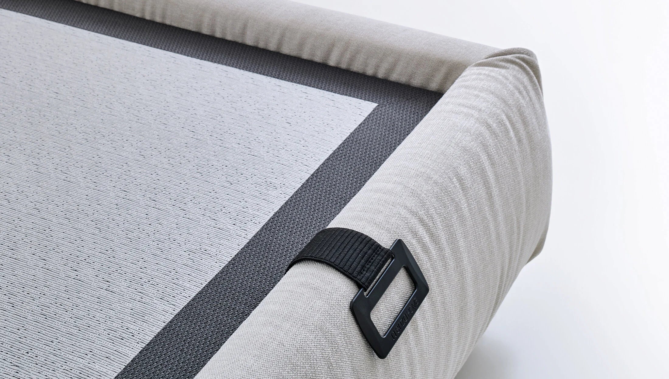 Тапицирана основа за легло «Natura Rest» с място за съхранение, повдигащ механизъм, система за безшумно затваряне